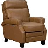 Remi Power Recliner with Heads Up Power Forward Head Rest in Apollo Honey Top Grain Leather